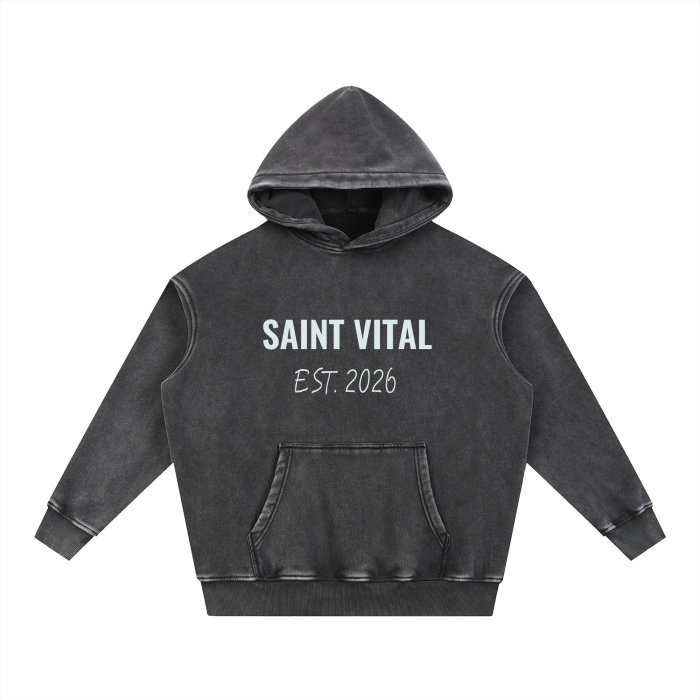 Saint Vital x Stay Solid  Collab Oversize Hoodie