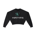 Vintage Washed Cropped Sweatshirt