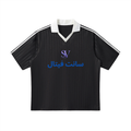 Saint Vital Contrast Collar Striped Soccer Jersey