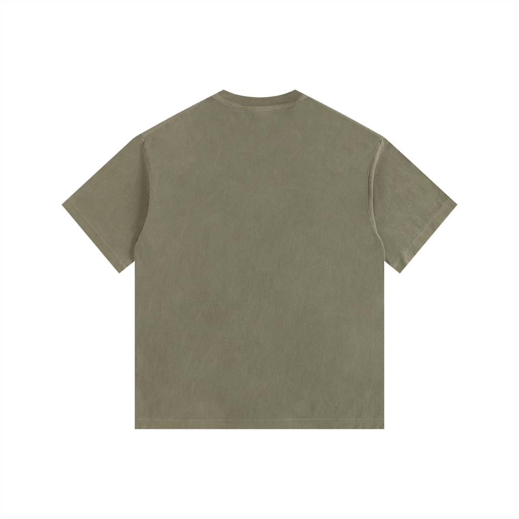 Saint Vital Vintage Washed Oversized Cotton T-Shirt