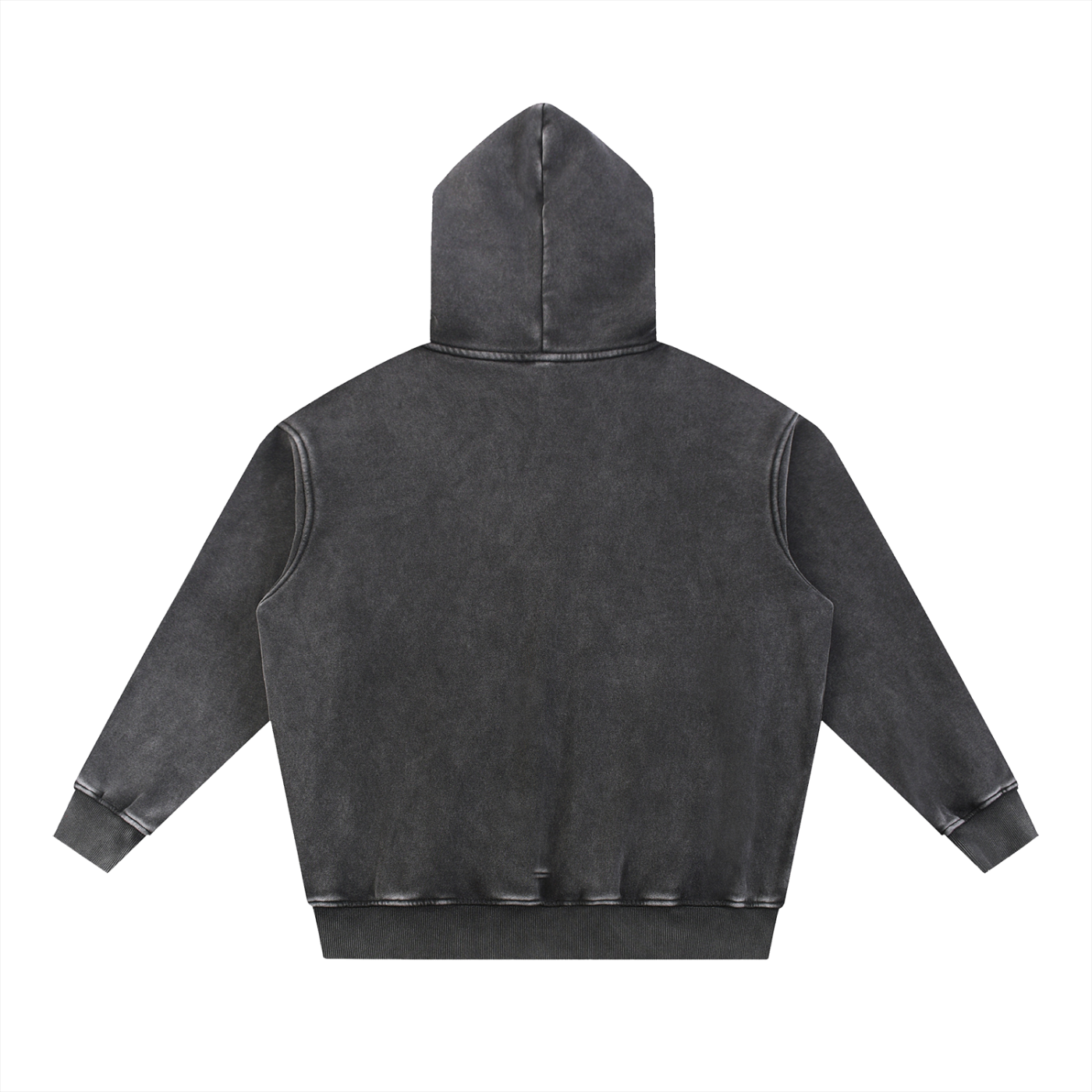 Stay Solid Snow Wash Fleece Oversize Hoodie