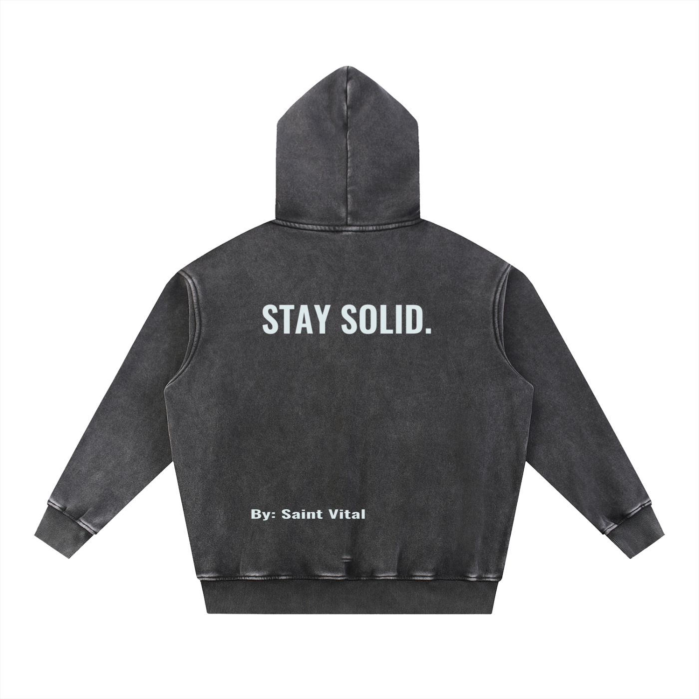 Saint Vital x Stay Solid  Collab Oversize Hoodie
