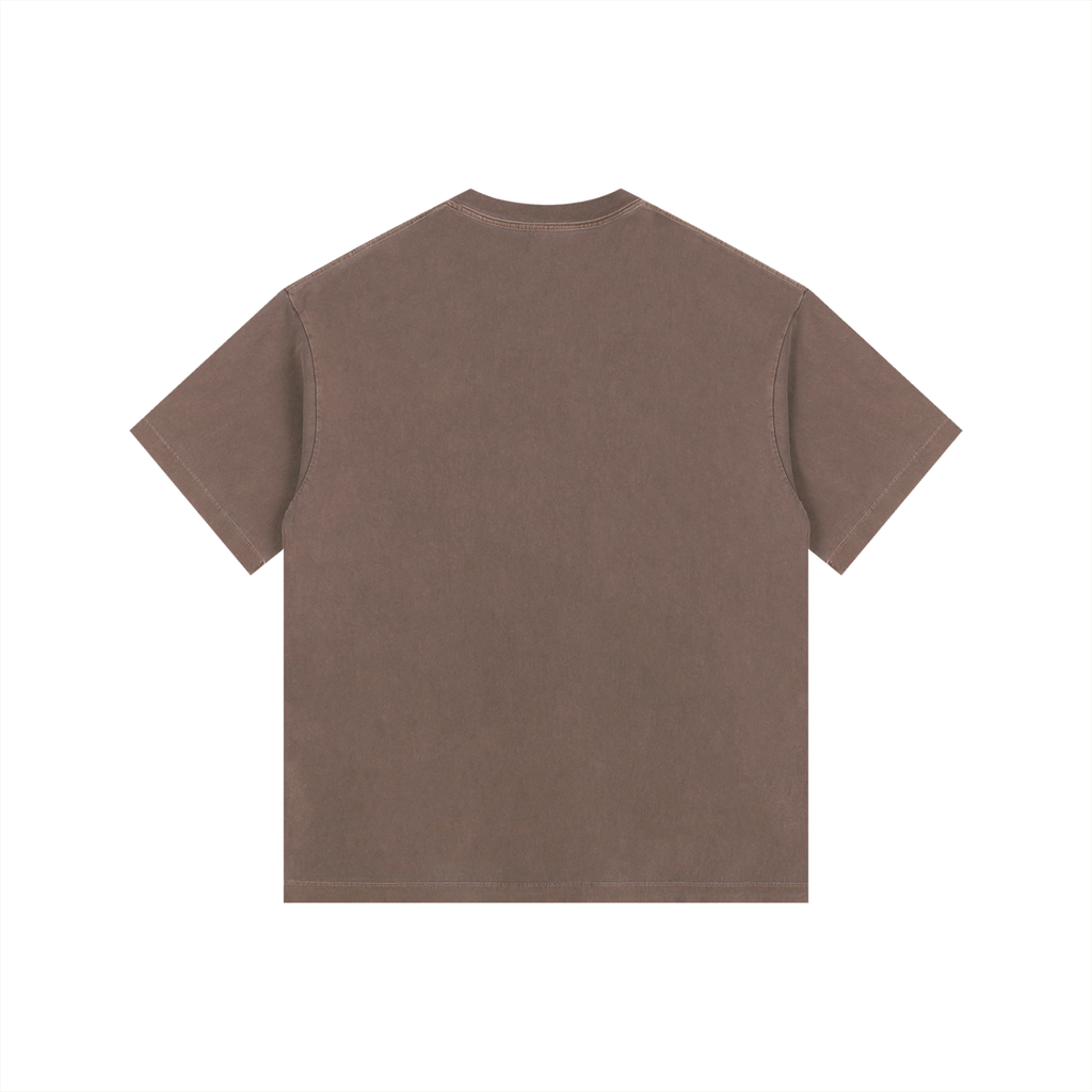 Saint Vital Vintage Washed Oversized Cotton T-Shirt