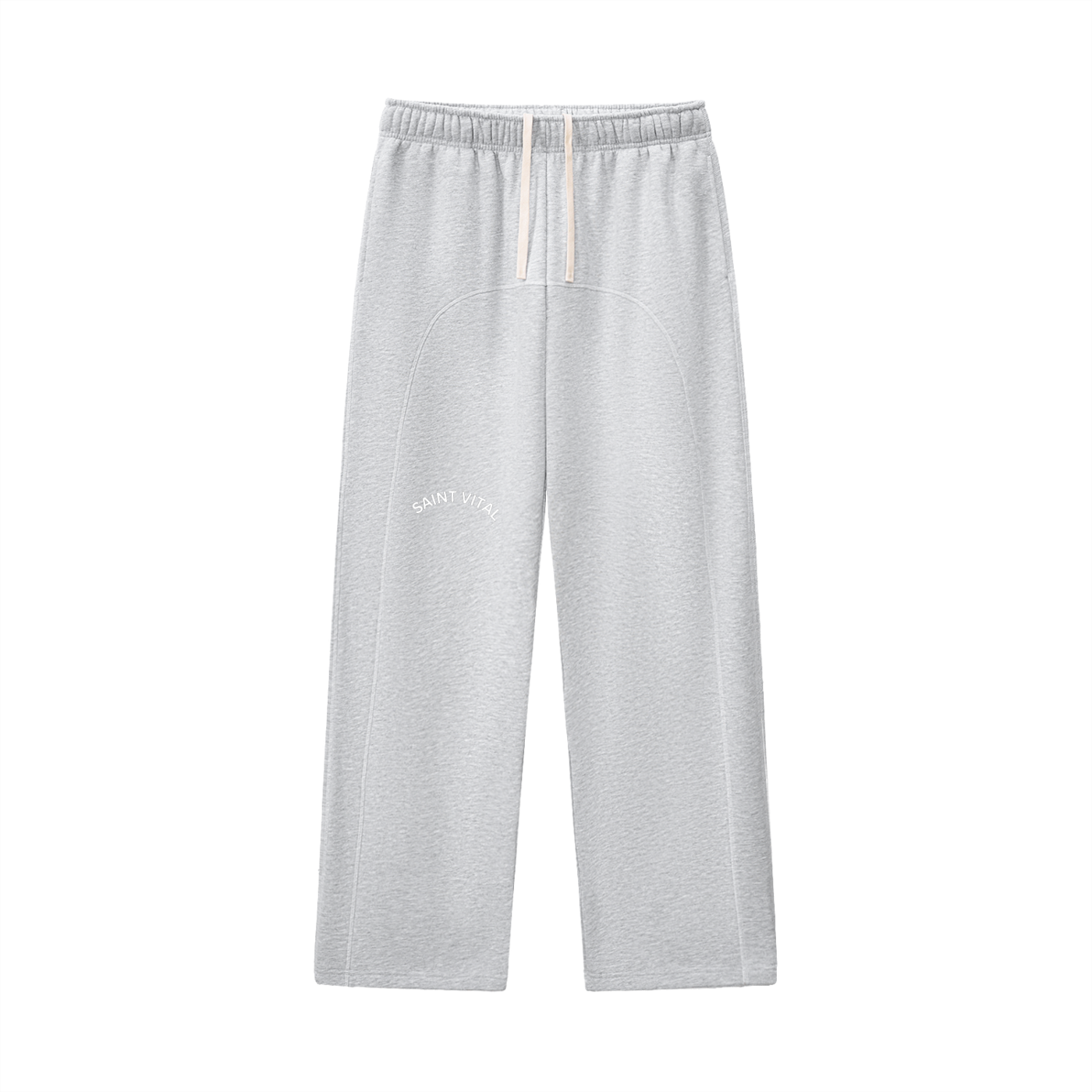 Saint Vital Contrast-Stitched Fleece Sweatpants